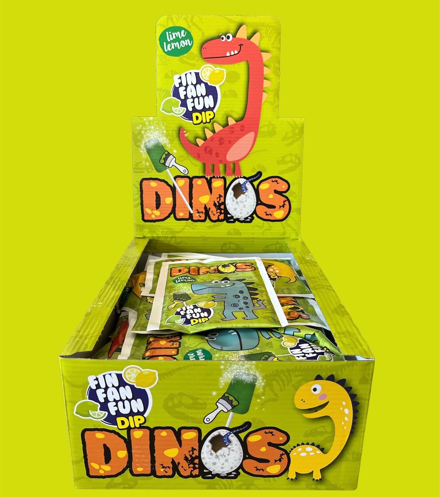 SUCETTES POUDRE DINOS CITRON 🍋 (à l’unité)