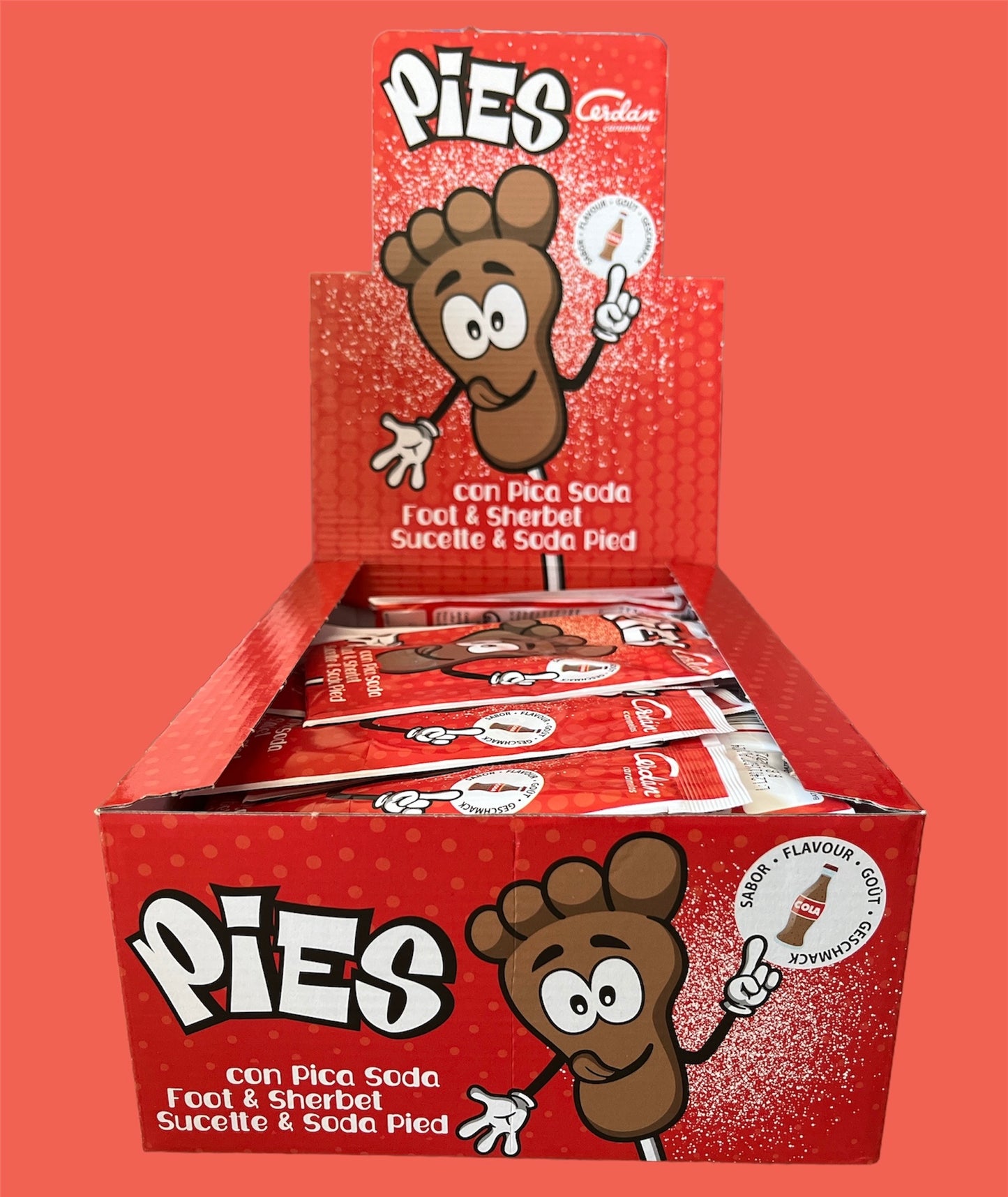 SUCETTES PIED POUDRE COLA (à l’unité)