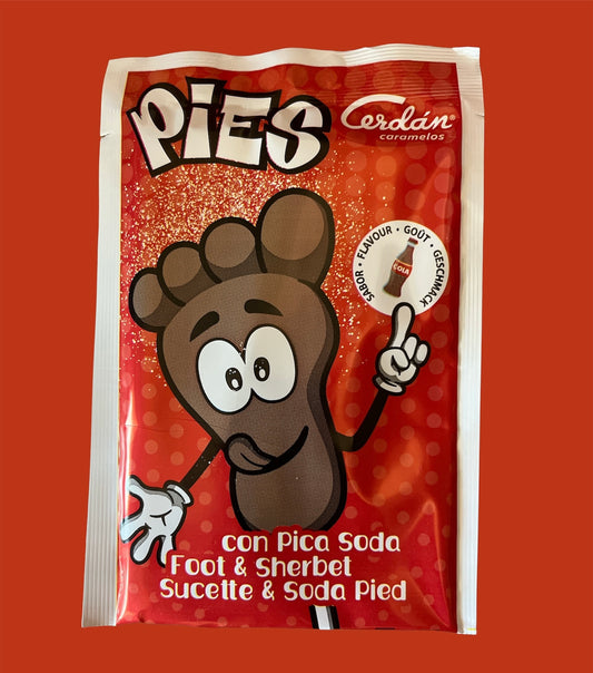 SUCETTES PIED POUDRE COLA (à l’unité)