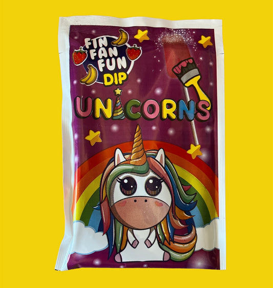 SUCETTES POUDRE LICORNE BANANE FRAISE (à l’unité)