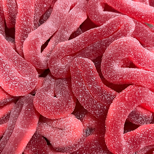 ANNEAUX SUCRÉS FRAISE DAMEL HALAL 100g