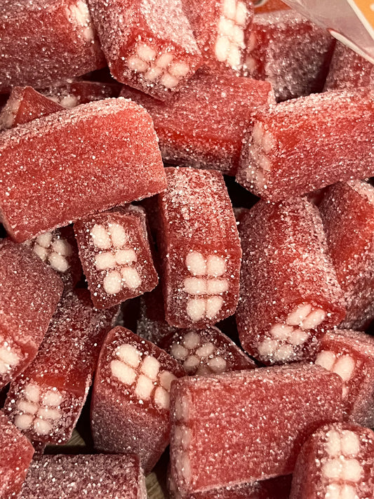 BRIQUES FRAISE HARIBO 100G