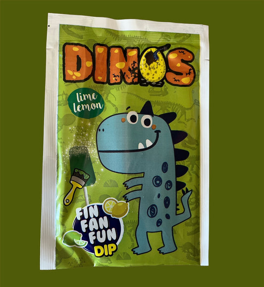 SUCETTES POUDRE DINOS CITRON 🍋 (à l’unité)